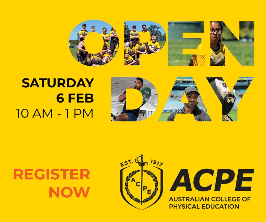 ACPE Open Day - Saturday Feb 6th