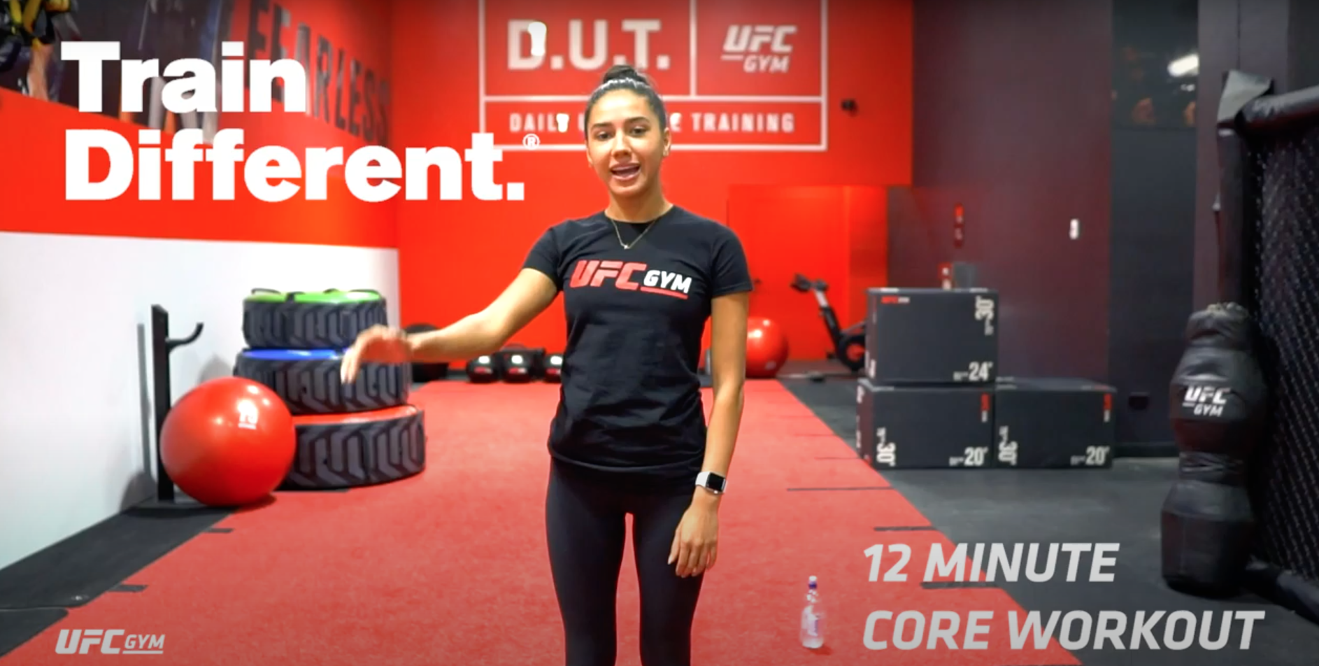 12 minute core workout with Coach Bella