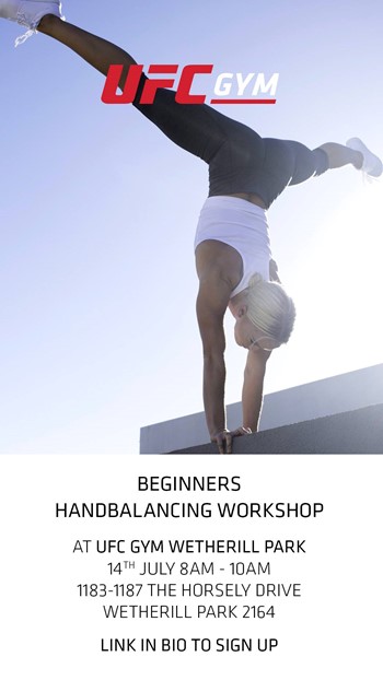 Handbalancing workshop with Morgan Rose Maroney