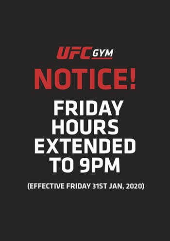 Friday Extended Hours