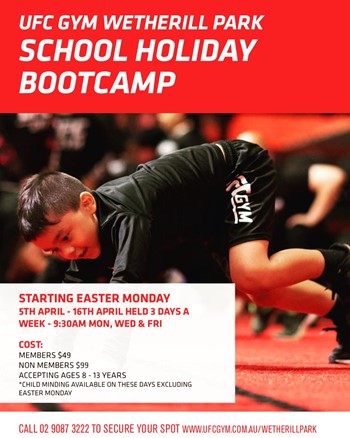 SCHOOL HOLIDAY FITNESS BOOTCAAMP