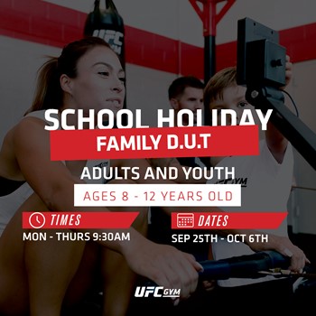 School Holiday Family D.U.T: Sept - Oct 2023